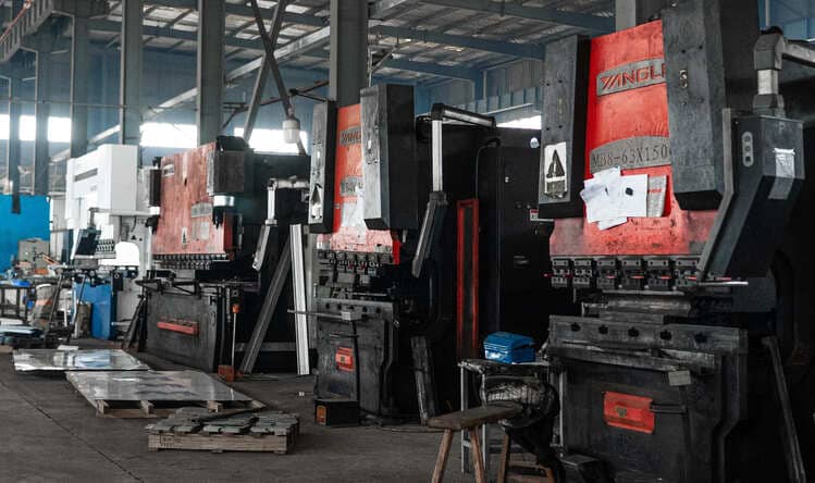Sheetmetaler precision fabrication area