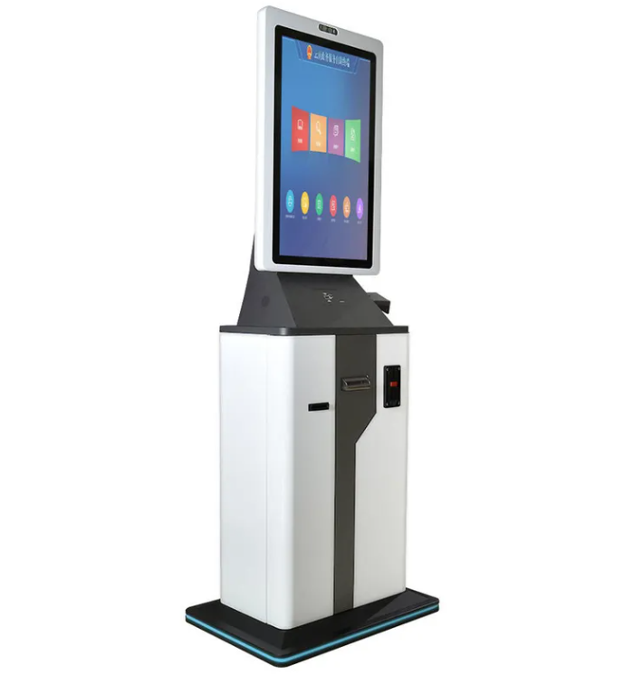 Self-service kiosk enclosure